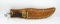 1985 Western H-40 Sknner Hunting Knife. Longmount CO