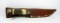 Robert Klaas Kissing Crane Brand Hunting Knife # 615. Solingen Germany. Sta