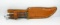 Western USA L66 Pattern Hunting Knife. Unsharpened. Near Mint.