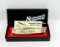 1983 Schrade USA SC505 Great American Outdoor Series Scrimshaw Pocket Knife