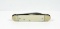 Unmarked Swedish Made Sport utility Jack Knife. Ivory Celluloid Scales. Exc