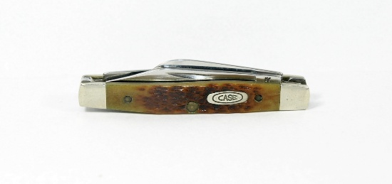 1995 Case USA Mini Stock Jack Knife Pattern 6333ss. Genuine Jigged Bone Han