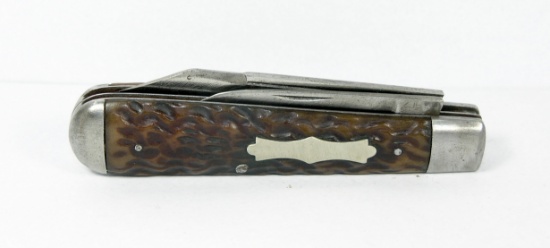 1891-1928 Challenge Cut Co. Bridgeport, CT Jack Knife. Long Pull Mastefr Bl