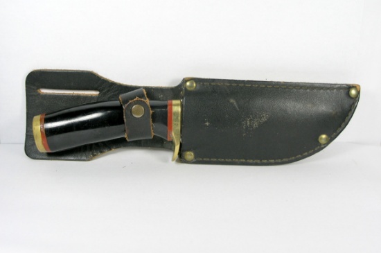 1960s "THE ELMER KEITH KNIFE"Japan made Hunting/Skinning Knife & Original L