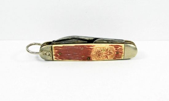 1958-1962 Imperial Providence RI Official Boy Scout 4-Blade Utility Jack Kn
