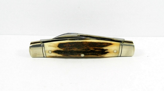 Factory Sample Schatt & Morgan Large Stag Handeled Congress "Heritage Serie