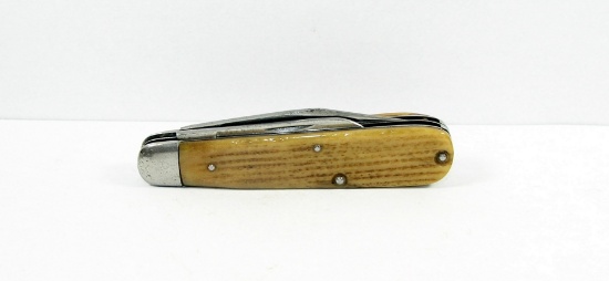 Clauss, Fremont, Ohio Pattern 36 Barehead Jack Knife. Same as Case.  A Very