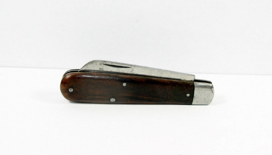 Schrade Cut Co. Walden, NY 1-Blade Barehead Jack Knife. Near Full Sheepfoot
