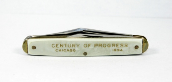 1934 Imperial Providence, RI Chicago, ILL Worlds Fair Century of Progress J