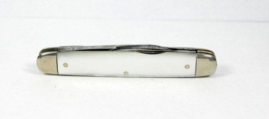 Schrade Cut Co. Walden, NY3-Blade Equal End Whittler Jack Knife. Large & Sm