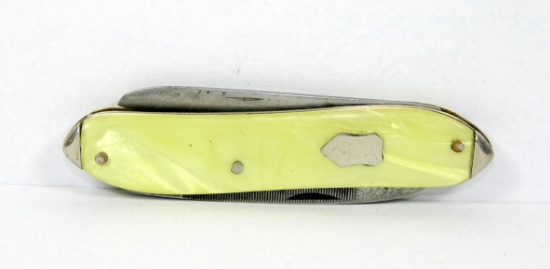 Western States Boulder, CO 3" Candle End Lobster Knife. Cutting Blade Has N