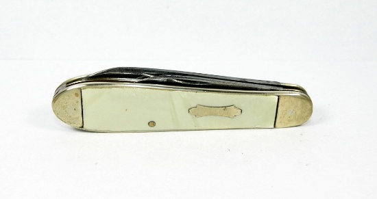 Imperial Providence, RI Teardrop Interframe Jack Knife. French Pearl Cellul