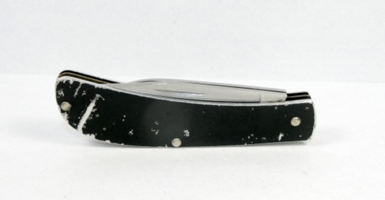 Cutco USA #1884 Curved Jackknife. Clipmaster and Serrated Pen. All Metal Sc