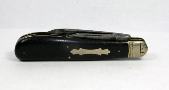 Very Early Hibbard Spencer and Bartlett Barehead Eureka Jackknife. Fancy Bo