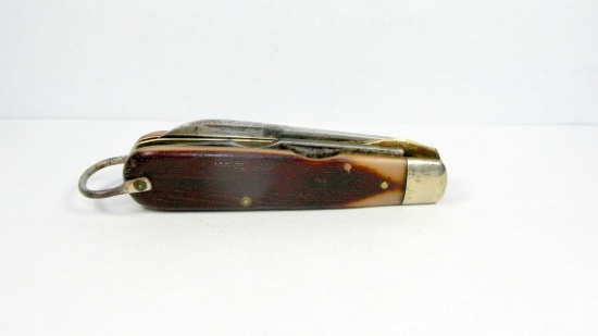 Craftsman USA # 9560 Electrician's Knife. Spear and Locking Screwdriver Bla