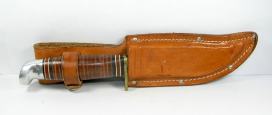 Western USA L66 Pattern Hunting Knife. Unsharpened. Near Mint.