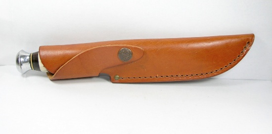 Wildcat Solingen Germany Pattern 24X Swedged Saber Clip Blade. Stag Handle.