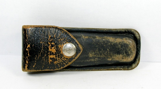 Mid 1970's 2 Dot Buck 110 Folding Hunter Knife. Two Rivet Handle9Plus Rocke