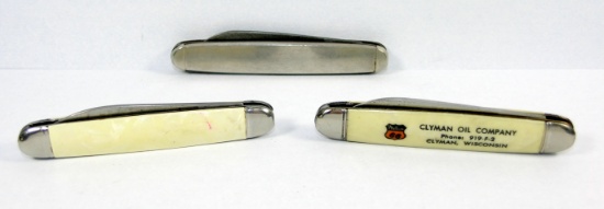 3-Imperial Trick Openers. Near Mint "Phillips 66" Advertising. Plain Shell