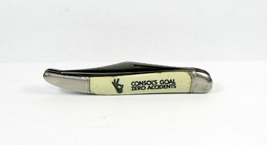Imperial Providene RI 2-Blade Fish Toothpick w/Advertising