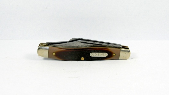 Schrade Old Timer 8OT 3-Blade Large Stockmen Knife