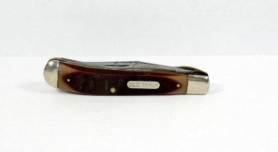 Schrade Old Timer 194 OT 1- Blade Trapper Knife.