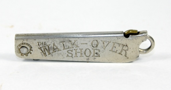 1903 JLS Mfg.Co. Newark NJ Folding Button Hood Advertising. "The Walkover S