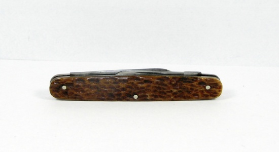 Schrade Cut Co Walden, NY Pen Knife. Great bone and, Good Snap and Full Bla