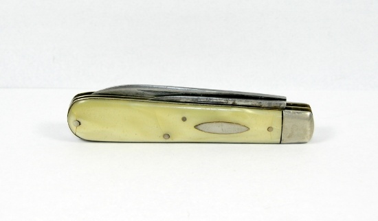 1920s Landers-Frary & Clark of New Britian, CT 2-Blade Jack Knife with Crac