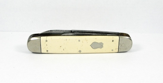 c. 1920-1932 Original Remington UMC R1225 Cigar Jack Knife with Cream Cellu