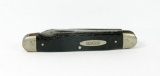 KA BAR Union Cut Co. 2-Blade Equal End Easy Opener Jack Knife. Old Greenbon