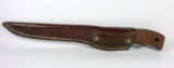 1988 Buck USA Model 123 Fillet Knife & Sheath. 6-1/2