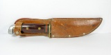 1985 Western USA Longmont, CO. W39 Hunting Knife. Upswept 5