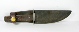 Scarce 1920s Case xx Tested Bowie Hunter Fixed Blade Knife. 4-5/8