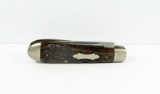 1853-1914 American Shear & Knife Teardrop Jack Knife. Saber Ground Spear Ma