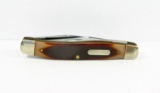 Schrade USA Pattern 77-OT OldTimer Muskrat Jack Knife. Sawn Delrin Scales.