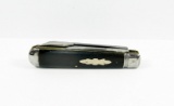 1910s-1920s Ulster Knife Co. New York 2-Blade Jack Knife. Ebony Scales & Pr