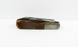 Clauss, Fremont, Ohio Barlow Jack Knife. Spear Master with Snap & 1/2 Stop.