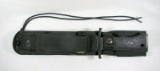 Gerber Portland, OR Silver Trident Combat Fighting Knife with Blackhawk Fab