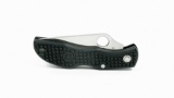 Spyderco Seki City, Japan Lock Back Jack Knife. Half Plain Edge & Half Spyd