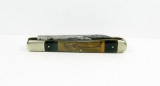 c. 1911-1924 Golden Rule Cut Co. Chicago, ILL Slim Picture Handle Jack Knif