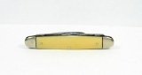 c. 1920s Clay Cutlery Co Andover, NY Equal End Pen Knife. Ivory Celluloid S