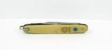 Scarce Pre-1930 Schatt& Morgan Titusville, PA Shadow Pen Knife. Watertfall