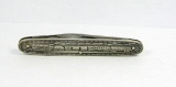 1920's Landers Frary & Clark Embossed Nickel Silver Pen Knife. Advertising