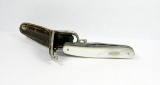 1920's Antique Robert Klaas Ohligs Solingen Germany. Kissing Cranes Shadow