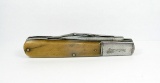 Remington UMC #R1242 Daddy Barlow Folding Knife. Blades with Good Snap and