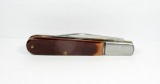 Robeson USA #512224 Daddy Barlow Folding Knife. Sawn Derlrin Scales. Dead M