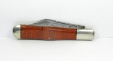 Jaeger Bros Coke Bottle Folding Hunting Knife, Marinette WI. Aerial Cut Co