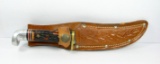 1985 Western H-40 Sknner Hunting Knife. Longmount CO