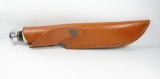 Wildcat Solingen Germany Pattern 24X Swedged Saber Clip Blade. Stag Handle.